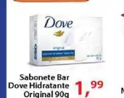 Chama Supermercados Sabonete Bar Dove Hidratante Original 90g oferta