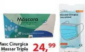 Masc Cirurgica Massar Tripla