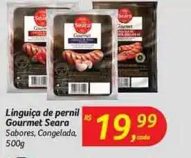 Big Box Linguiça De Pernil Gourmet Seara Sabores, Congelada 500g oferta