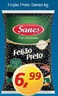 Supermercados Guanabara Feijao Preto Sanes 1kg oferta