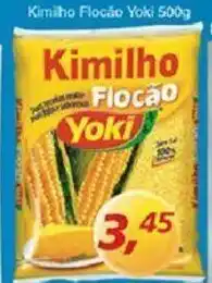 Supermercados Guanabara Kimilho Flocao Yoki 500g oferta
