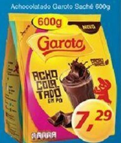 Supermercados Guanabara Achocolatado Garoto Sache 600g oferta