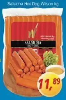 Supermercados Guanabara Salsicha Hot Dog Wilson 1kg oferta