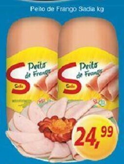Supermercados Guanabara Peito de Frango Sadia 1kg oferta