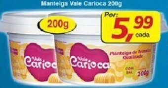 Supermercados Guanabara Manteiga Vale Carioca 200g oferta