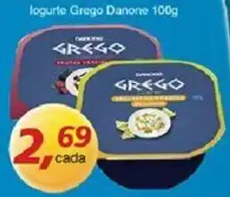 Supermercados Guanabara Iogurte Grego Danone 100g oferta