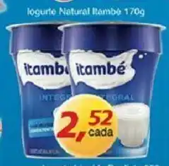 Supermercados Guanabara Iogurte Natural Itambe 170g oferta