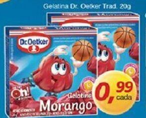 Supermercados Guanabara Gelatina Dr. Oetker Trad. 20g oferta