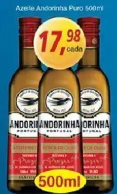 Supermercados Guanabara Azeite Andorinha Puro 500ml oferta