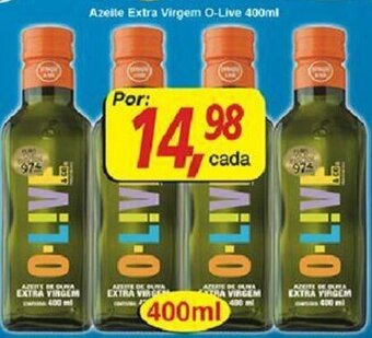 Supermercados Guanabara Azeite Extra Virgem O-Live 400ml oferta