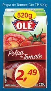 Supermercados Guanabara Polpa de Tomate Ole Tp 520g oferta