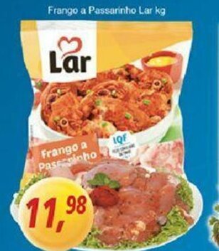 Supermercados Guanabara Frango a Passarinho Lar 1kg oferta