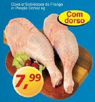 Supermercados Guanabara Coxa c/ Sobrecoxa de Frango c/ Porcao Dorsal 1kg oferta
