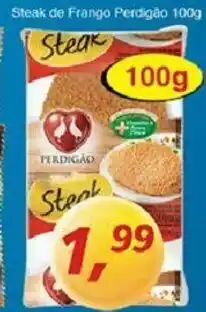 Supermercados Guanabara Steak de frango Perdigao 100g oferta