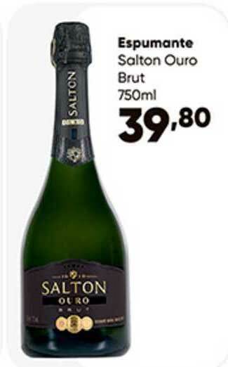 Zaffari Espumante Salton Ouro Brut 750ml oferta