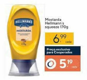 Mostarda Hellmann's squeeze 170g