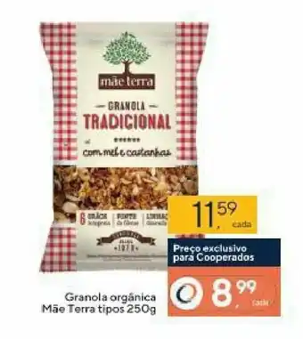 Coop Granola organica mae terra 200g tipos oferta