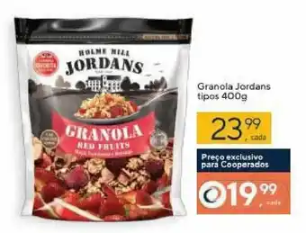 Granola Jordans 400g tipos