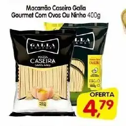Macarrão Caseiro Galla Gourmet Com Ovos Ou Ninho 400g