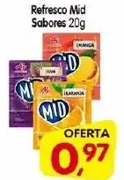 Cercadão Refresco Mid Sabores 20g oferta
