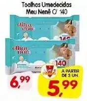 Cercadão Toalhas Umedecidas Meu Nenê C/ 140 oferta