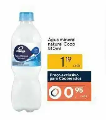 Coop Agua Mineral Natural Coop 510ml oferta