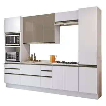 Benoit Cozinha Completa Kappesberg Maxxi 10 Portas 7 Gavetas 6 Peças oferta