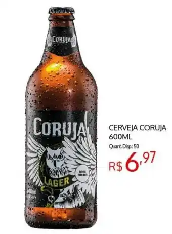 Bistek Supermercados CERVEJA CORUJA 600ML oferta