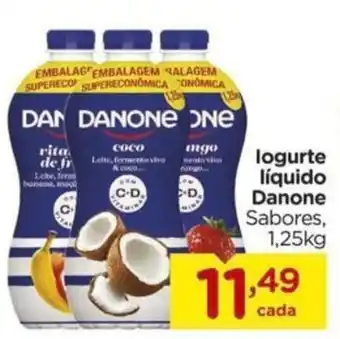 Carrefour logurte líquido Danone Sabores, 1.25kg oferta
