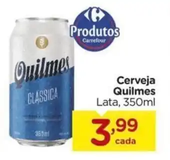 Carrefour Cerveja Quilmes Lata, 350ml oferta