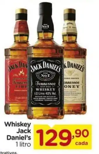 Whiskey Jack Daniel's 1 litro