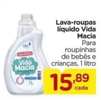 Carrefour Lava-roupas líquido Vida Macia Para roupinhas de bebês e crianças, 1 litro oferta