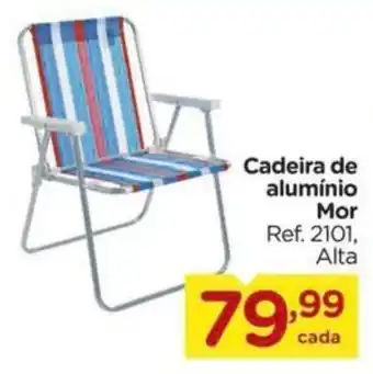 Carrefour Cadeira de alumínio Mor Ref. 2101, Alta oferta