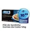 Tonin Superatacado Gomes da costa - filé de sardinha oferta