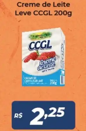 Atakarejo Creme de Leite Leve CCGL 200g oferta