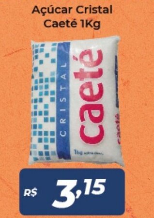 Atakarejo Acucar Cristal Caete 1kg oferta