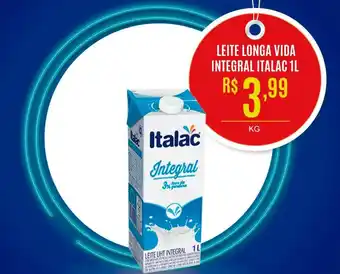 Public Supermercados Leite Longa Vida Integral Italac 1L oferta