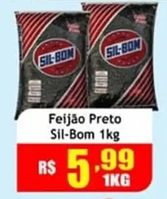 Feijao Preto Sil-Bom 1kg