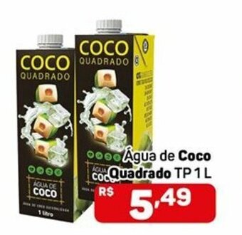 Compre Bem Agua de Coco Quadrado tp 1L oferta