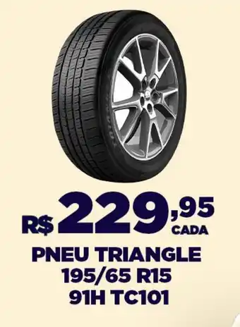 DB Supermercados PNEU TRIANGLE 195/65 R15 91H TC01 oferta