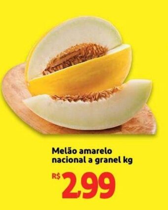 Extra Supermercado Melao Amarelo Nacional a granel 1kg oferta