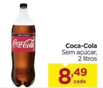 Carrefour Coca-Cola Sem açúcar, 2 litros oferta