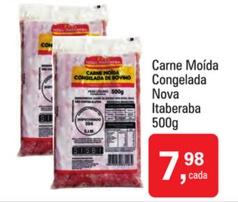 Carne Moida Congelada Nova Itaberada 500g