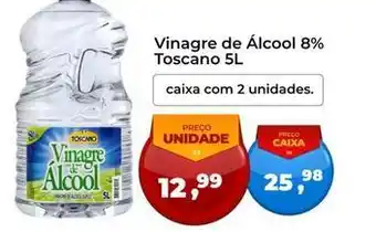 Tonin Superatacado Toscano - vinagre de álcool 8% oferta