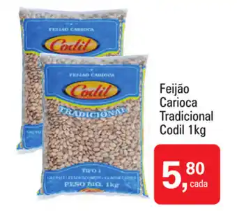 Feijao Carioca Tradiconal Codil 1kg