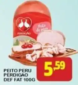 Ayumi Supermercados PEITO PERU PERDIGAO DEF FAT 100G oferta