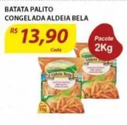 Assaí Atacadista Batata Palito Congelada Aldeia Bela 2kg oferta
