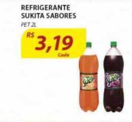 Assaí Atacadista Refrigerante Sukita Sabores 2L oferta