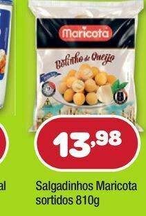 Costazul Supermercados Salgadinhos maricota sortidos 810g oferta