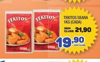 Costazul Supermercados Tekitos seara 1kg (cada) oferta